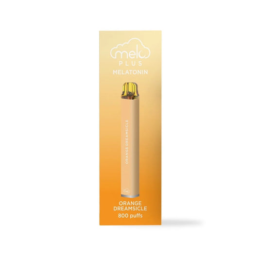 plus Melatonin Diffuser, Orange Dreamsicle - 800 Puffs | 0% Nicotine, Vegan, Sugar-Free, Gluten-Free Aromatherapy
