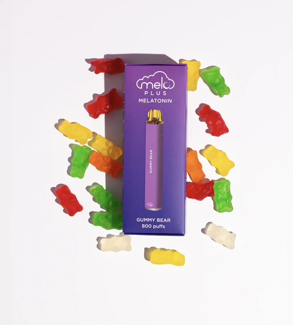 plus Melatonin Diffuser, Gummy Bear - 800 Puffs | 0% Nicotine, Sugar-Free, Gluten-Free Aromatherapy