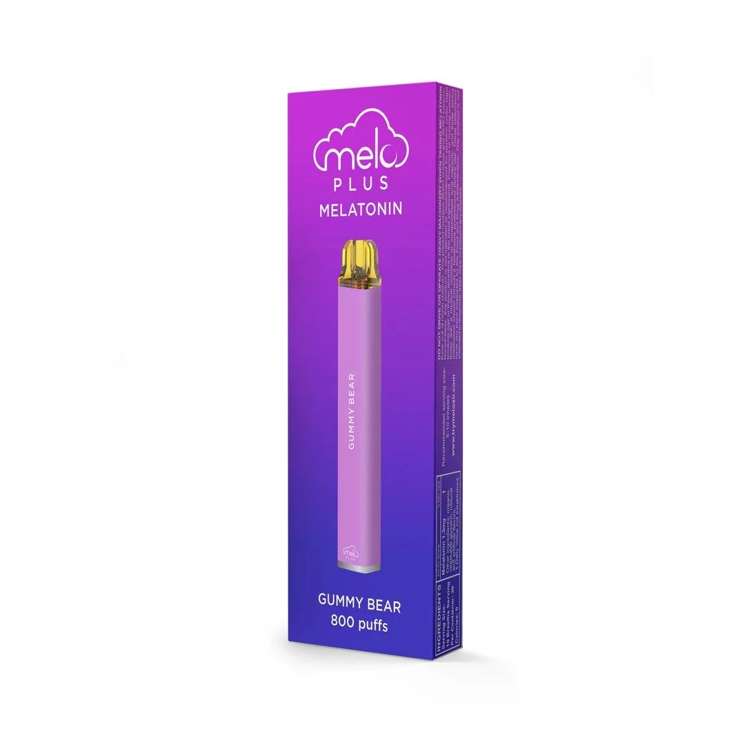 plus Melatonin Diffuser, Gummy Bear - 800 Puffs | 0% Nicotine, Sugar-Free, Gluten-Free Aromatherapy