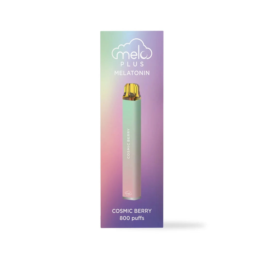 plus Melatonin Diffuser, Cosmic Berry - 800 Puffs | 0% Nicotine, Vegan, Sugar-Free, Gluten-Free Aromatherapy